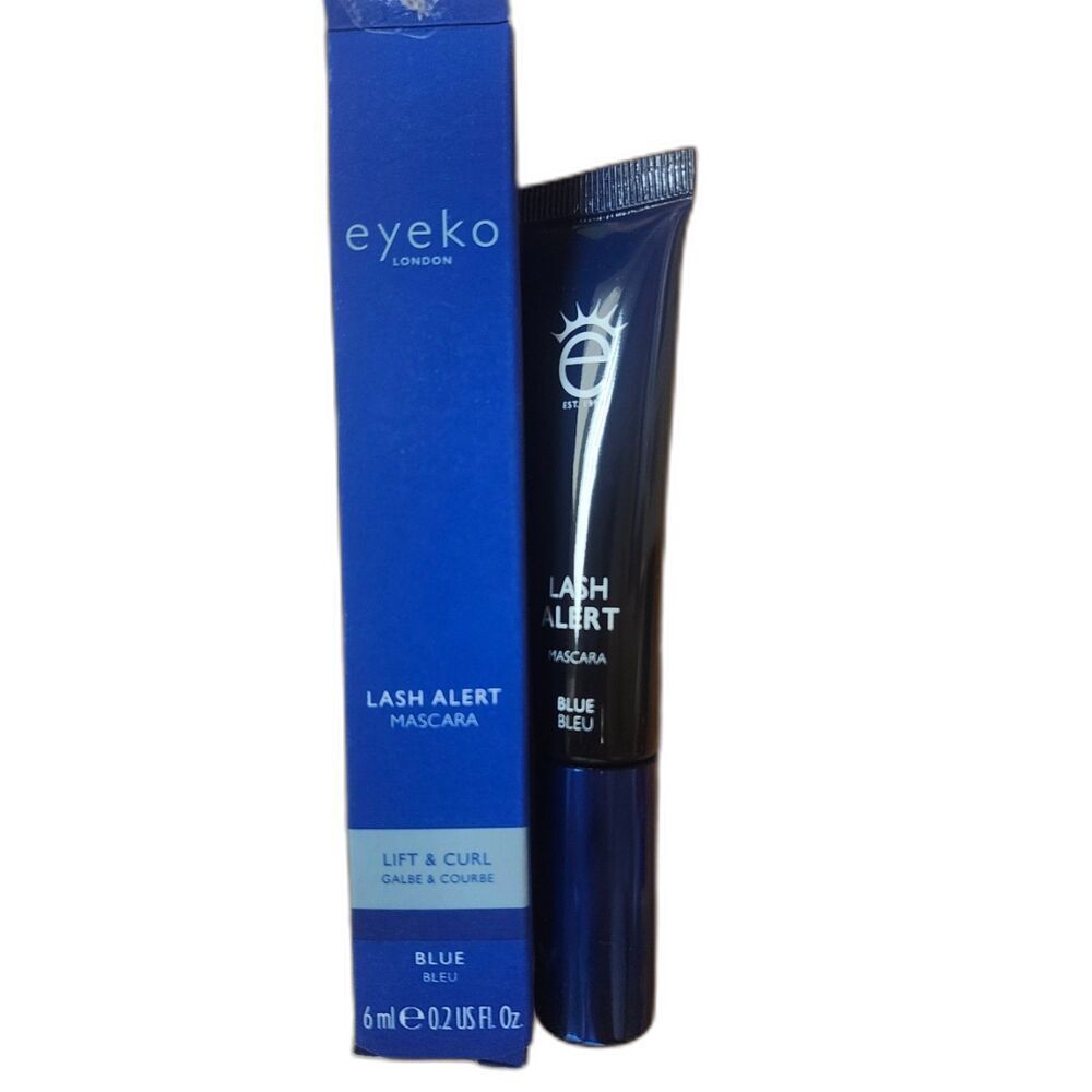 Eyeko Lash Alert Mascara Lift & Curl - Shade: Blue (New in Box)